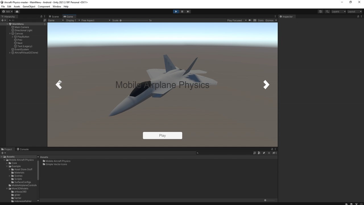 Mobile Airplane Physics - Fully Mobile-Optimized Airplane Physics Controller - Image 2