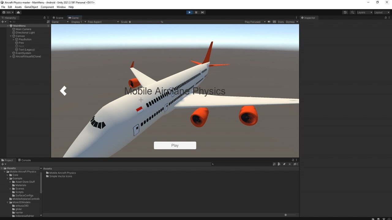 Mobile Airplane Physics - Fully Mobile-Optimized Airplane Physics Controller - Image 3